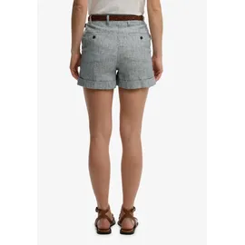 Superdry Mid Rise Linen Shorts Blau 30