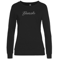 Bench. Loungewear Sweatshirt Damen schwarz Gr.40/42