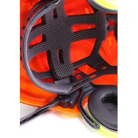 Protos Sicherheitshelm integral forest gehörschutz, ausstattung:feines visier, farbe:orange/gelb - Protos