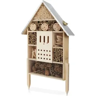 wildlife home Insektenhotel mit Metalldach