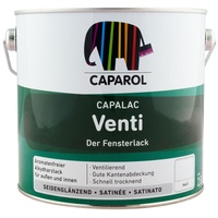 Caparol Capalac Venti 2,5L weiß, Fensterlack, Feuchtigkeitsregulierend