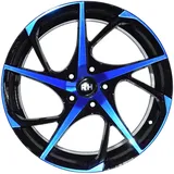 RH ALURAD RH RB12 color polished - blue 9.5x19 ET40 5x120 74,1,