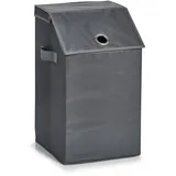 Zeller Wäschesammler Polyester anthrazit