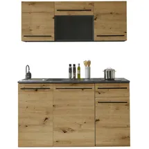 BASIC by Balculina Küchenzeile Jazz 160 cm beige