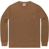 Vintage Industries Grant Pocket Langarmshirt braun M