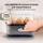 GOURMETmaxx Eierkocher 6 Eier + Messbecher Grau