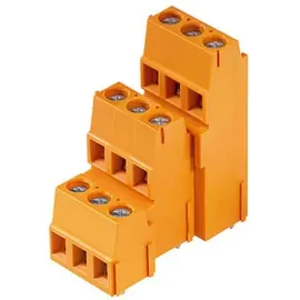 Weidmüller 1769750000 Dreistockklemme 2.5 mm2 Polzahl 45 Orange 10 St.