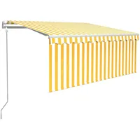 VidaXL Markise 350 x 250 cm gelb