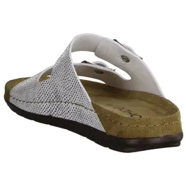 ROHDE Damen Pantolette gemusterter Zweiriemer mit Schnalle Rodigo-D 5872, Größe:38 EU,