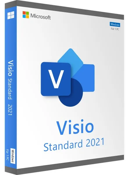 Microsoft Visio 2021 Standard | Vollversion | Sofortdownload + Produktschlüssel