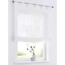 Kutti Raffrollo HEINE HOME Gr. 3, weiß, B:80cm H:140cm, Raffrollos,