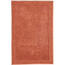 KLEINE WOLKE Badteppich Terracotta 70 x 120 cm