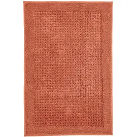 KLEINE WOLKE Badteppich Terracotta 70 x 120 cm