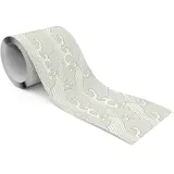 Muralo Tapetenbordüre Japanische Wellen 10 cm 300 g Beige/Grau 35001000