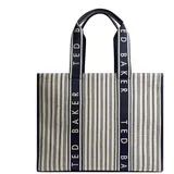Ted Baker Hayllee Shopper Canvas Beige/Blue