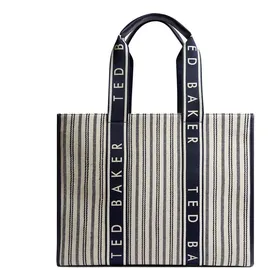 Ted Baker Hayllee Shopper Canvas Beige/Blue