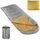 Skandika Dundee Deckenschlafsack | Kopfkissen | 3 Jahreszeiten. bis -20°C, - 220 x 80 cm, grau No Size