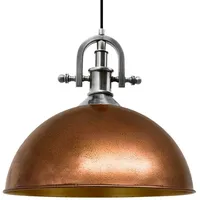 Bamyum Lipeo-Marine Küchenlampe 40 cm, Metall E27 Pendellampe