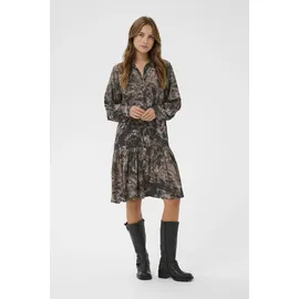 Kaffe Kleid Blusenkleid Braun 36