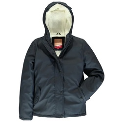 LEMON BERET Regenjacke Lemon Beret Mädchen Jacke mit weichem Teddyfutter mit Kapuze grau 164