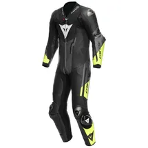 Dainese Misano 3 D-Air Airbag perforierte 1-Teiler Motorrad Lederkombi