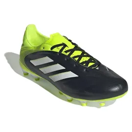 adidas Copa Pure 3 League FG/MG Herren Core Black/Cloud White/Lucid Lemon 45 1/3