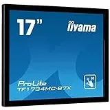 iiyama Prolite TF1734MC-B7X 43cm 17" LED-Monitor Full HD Open Frame 10 Punkt Multitouch kapazitiv VGA HDMI DP 7H IP65 Touch-durch-Glas Anti-Fingerprint schwarz