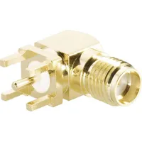 BKL Electronic 0409071 0409071 SMA-Steckverbinder Buchse, Einbau horizontal 50Ω
