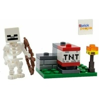 LEGO Minecraft: Skelett Mit tnt Ranger Und Bonus Stein