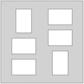 Nielsen Passepartout 583734 40x50 6x10x15