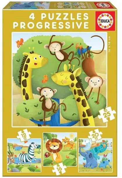 12-16-20-25 Wild Animals