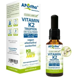 Vitamin K2 MK-7 Tropfen (K2VITAL®) - 50 ml - ca. 1.700 vegane Tropfen 50ML