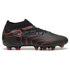 Puma Future 9 Pro AG/FG Herren Schwarz/Leuchtendes Rot/Starkes Grau 42,5