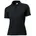 Piqué Poloshirt Schwarz L