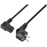 Sygonix SY-5243886 Kaltgeräte Anschlusskabel Schwarz 7.50 m