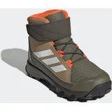 adidas Winterboots ADIDAS TERREX "SNOW CF CLIMAWARM WINTER KINDER", Kinder, Gr. 40, cardboard, cloud weiß, semi impact orange, Synthetik, Textil, Schuhe Winterboots, Winterboots