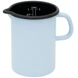 RIESS Küchenmaß BACKEMAILLE BLAU, 16.3x11.3x14.8cm, Gewicht 431gr, Volumen 1,15 L