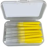 30 Stück Interdentalbürsten, Zahnreinigungsbürsten(0.8mm Yellow)