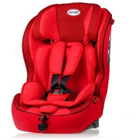 HEYNER® Kindersitz 3in1 Multifunktions-Kindersitz mit ISOFIX Gruppe 1,2,3 Gewicht: 9-36kg, rot