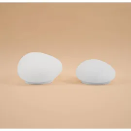 esotec Solar Glas Deko Steinleuchten 2er Set Lichtfarbe neutralweiß
