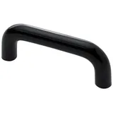 Hettich Möbelgriff Hettich Möbelgriff Kunststoff schwarz 10,0 x 73,0 schwarz