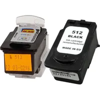 Ampertec 2 Ampertec Tinten ersetzt Canon PG-512+CL-513 Doppelpack KCMY
