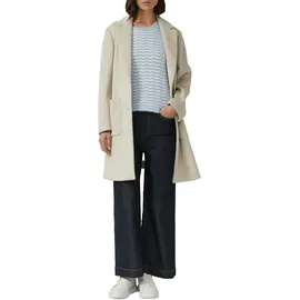 s.Oliver Softer Mantel mit Reverskragen und aufgesetzten Taschen - beige - 40