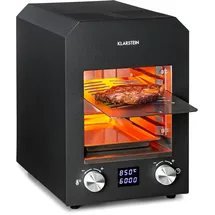 Klarstein Hannibal Hochtemperaturgrill Indoor 2.200W 850°C Edelstahl schwarz