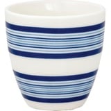 Greengate Latte-Macchiato-Glas Helen mini Latte Cup blue 0,13l, Stoneware