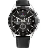 Tommy Hilfiger Herrenuhr 1791964 + BOX - Schwarz/Schwarz