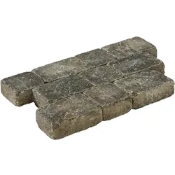 Mr. GARDENER Pflasterstein »Antik«, (BxHxL): 21 x 7 x 14 cm, Beton - braun