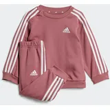 Adidas SPORTSWEAR "ESSENTIALS 3STREIFEN KIDS Jogginganzug I 3S Jogger IZ4988 62 / Preloved Crimson/White