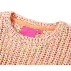 vidaXL Kinderpullover Gestrickt Zartrosa 116