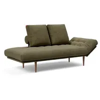 INNOVATION LIVING Schlafsofa Rollo Styletto Cord Pine Green
